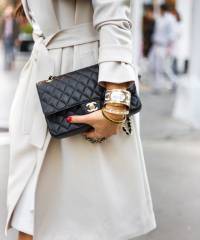 Сумка Classic Flap Bag Caviar Medium Black